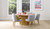 Denmark round dining suite with Sans chairs