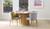 Denmark round dining suite with Sans chairs