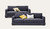 Lou 3 + 2  seat sofa suite