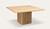 Square dining table