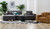 Kelsey v2 3 seat chaise lounge