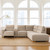 Sonoma 5 seat chaise recliner lounge