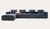 Boden 6 pce modular lounge