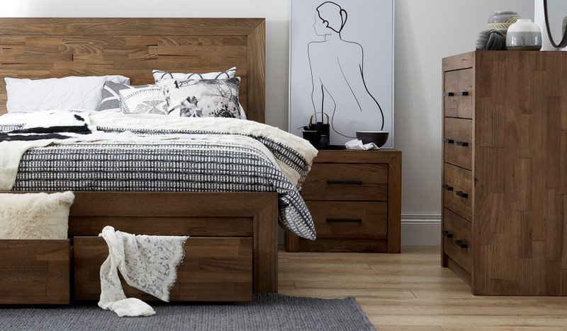 Heyfield 4 pce tallboy bedroom suite Heyfield 4 pce tallboy bedroom suite
