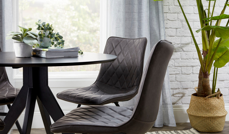 Zaria dining suite with Husk chairs Zaria dining suite with Husk chairs