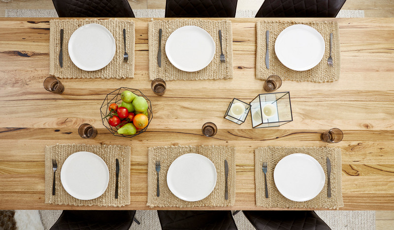 Eden dining suite with Husk chairs Eden dining suite with Husk chairs