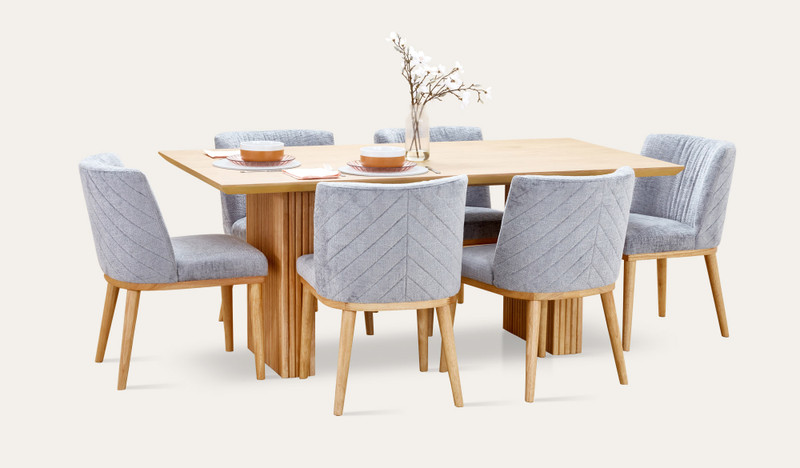 Denmark dining suite with Sans chairs