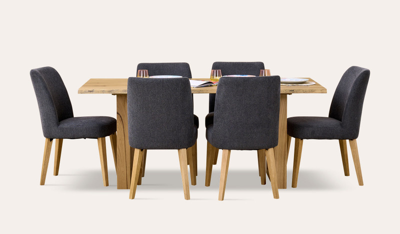 Newcastle dining suite with Dendi chairs