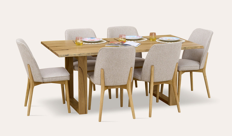 Newcastle dining suite with Paris chairs