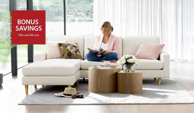 Condo 3 seat reversible chaise lounge