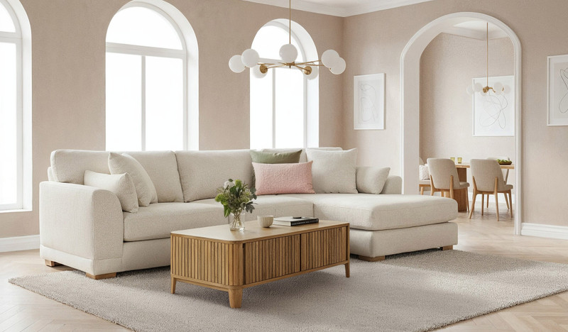 Luca 3 seat chaise lounge