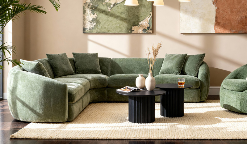 Bellevue 6 seat corner lounge