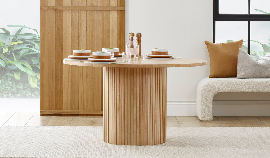 Banksia round dining table