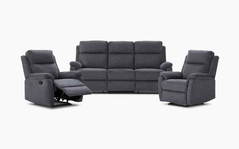 Turner 3 pce recliner suite