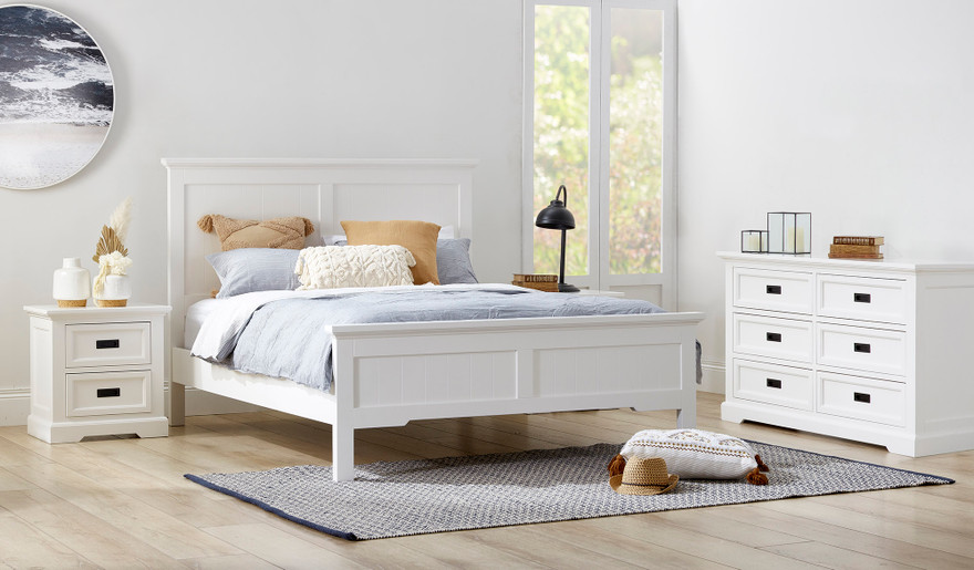Tudor 4 pce dresser bedroom suite