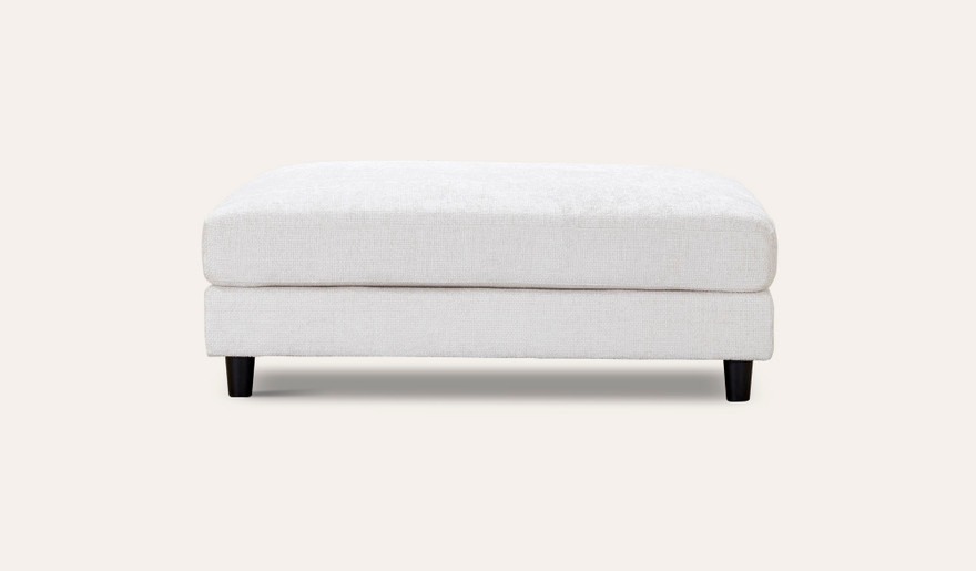 Quattro Ottoman - Mornington Pearl