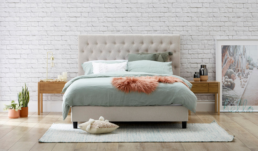 Quilted v2 bedhead + base