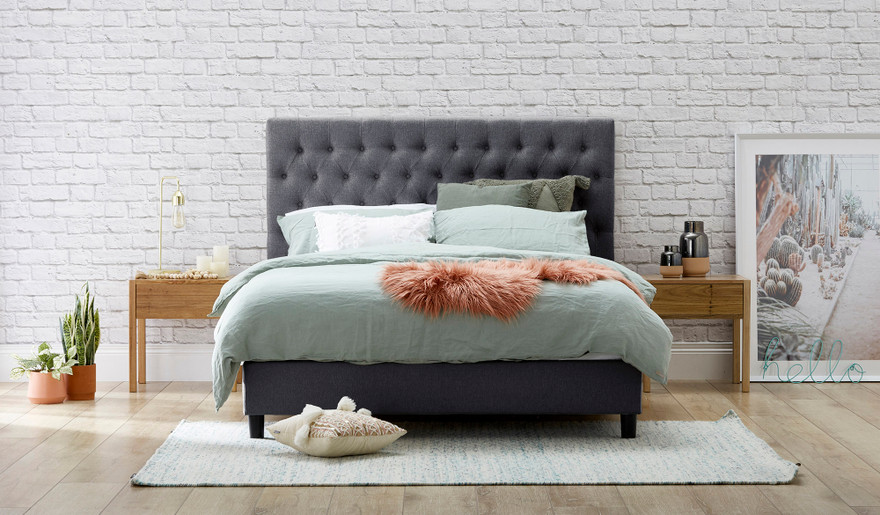 Quilted v2 bedhead + base