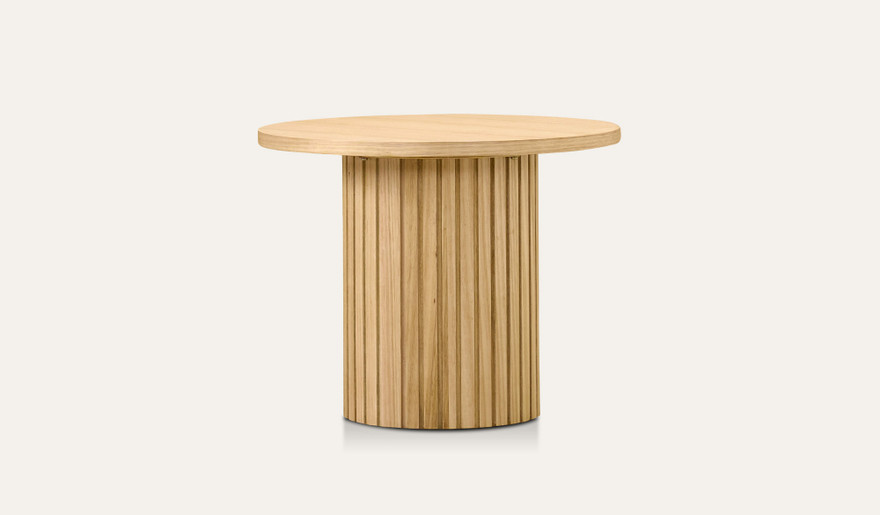 Elodie round lamp table
