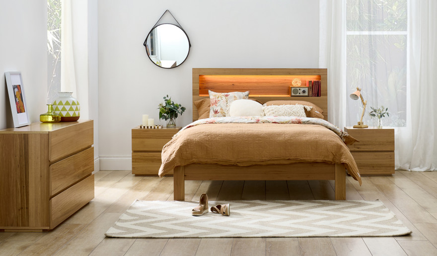 Ginny 4 pce dresser bedroom suite
