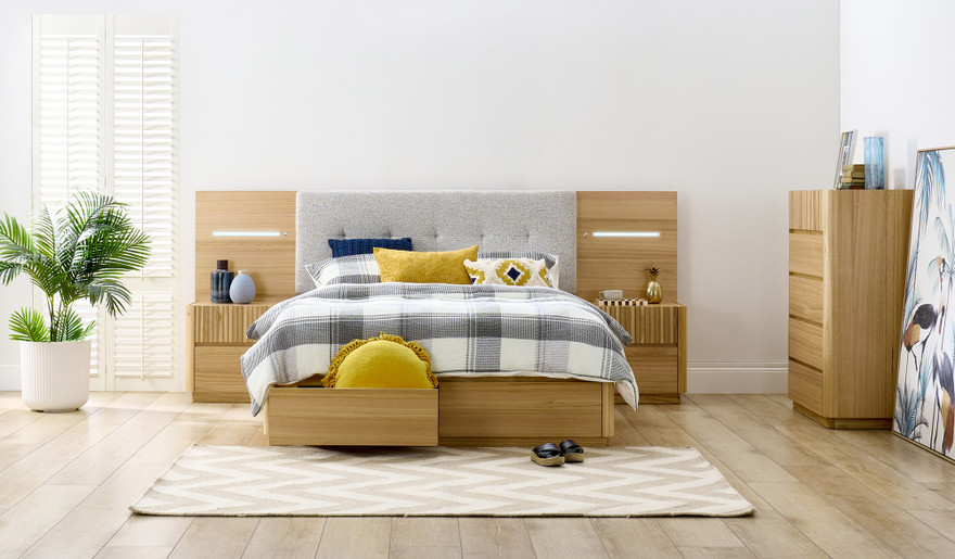 Sawyer 4 pce tallboy bedroom suite