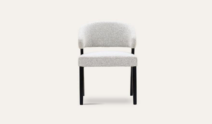Bristol black dining chair