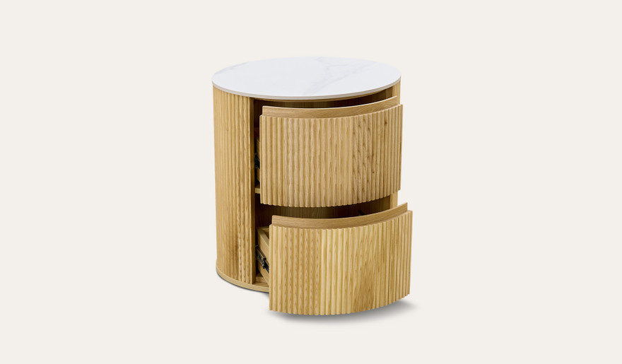 Peace bedside table