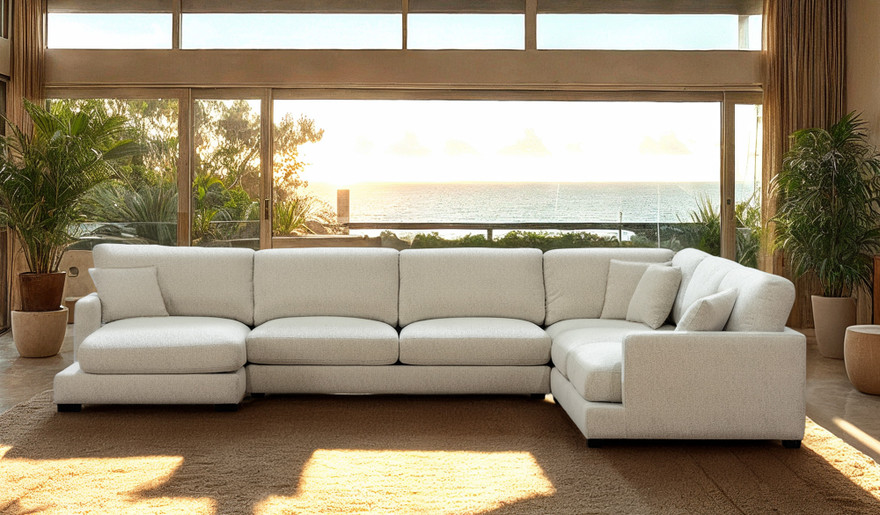 Devonport 6 seat chaise lounge
