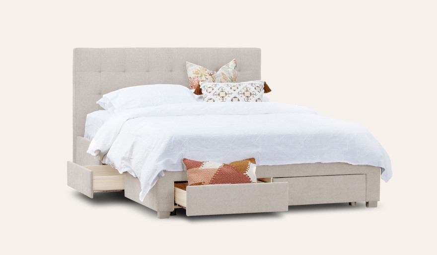 Emily bed natural 