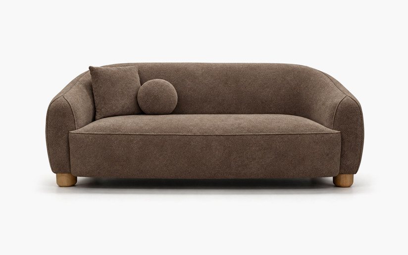 Coco 3 Seat Sofa - Cove Chocolate