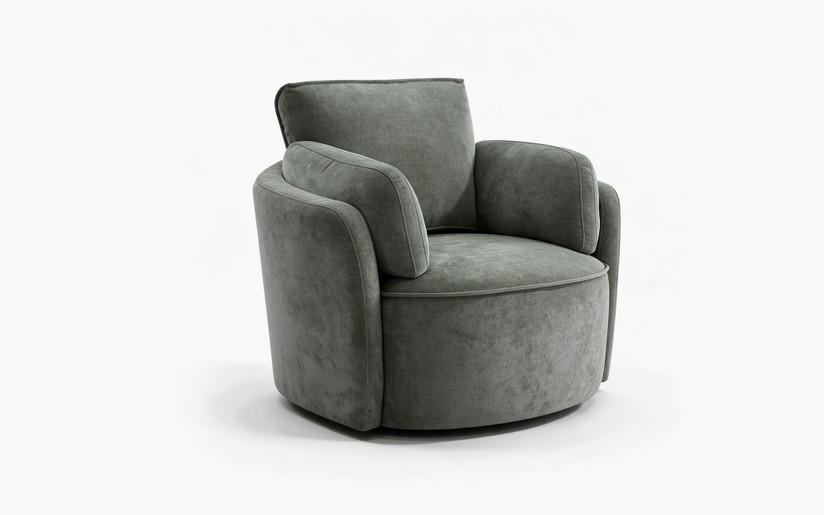 Willow Swivel Chair - Arden Sage