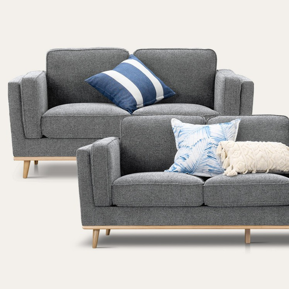 Tyrell 3 + 2 seat sofa suite