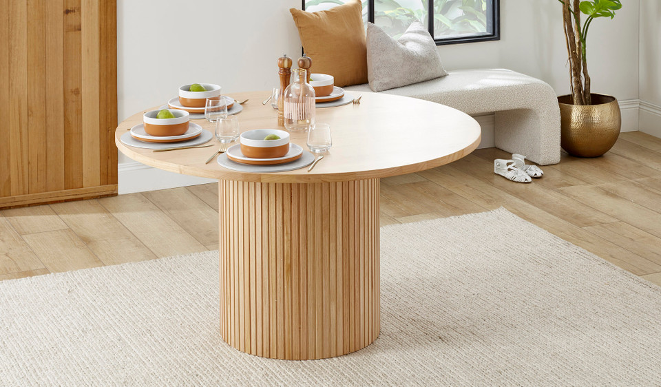 Banksia round dining table