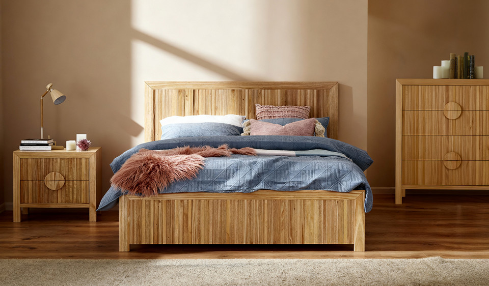 Banksia 4 pce tallboy bedroom suite