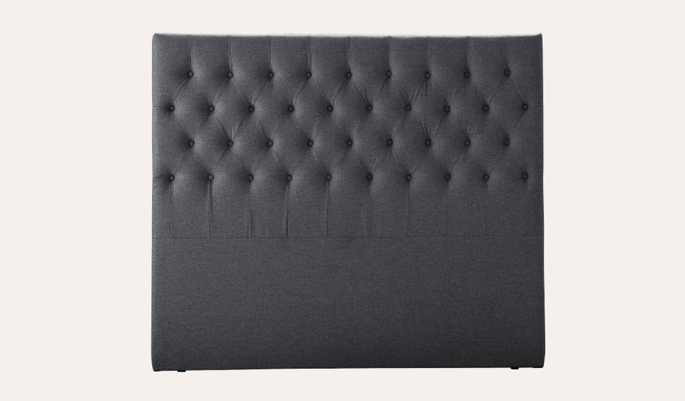 Quilted upholstered bedhead and base v2 Focus on Furniture