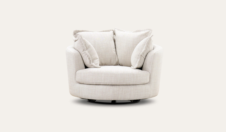 Cuddle swivel chair