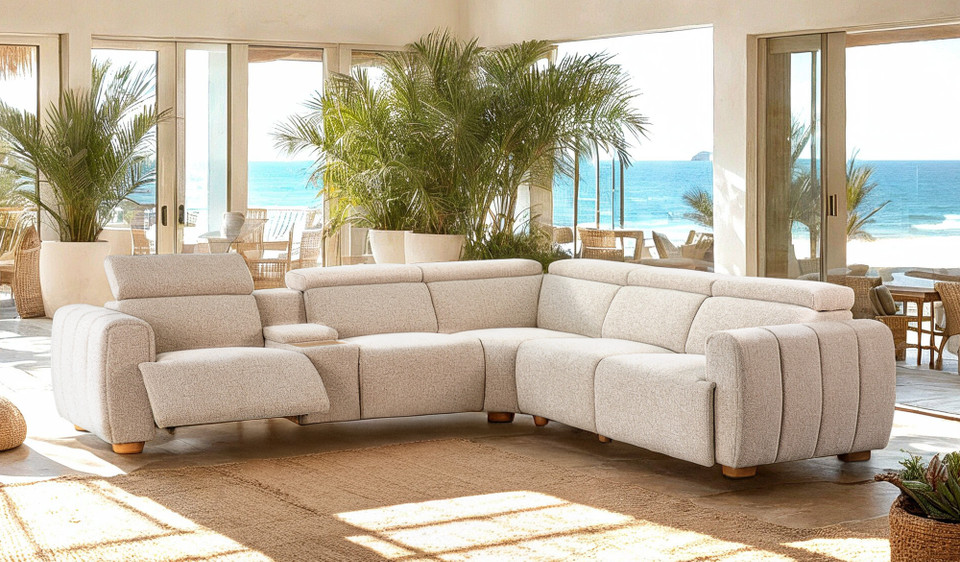 Davis v2 6 seat corner recliner lounge