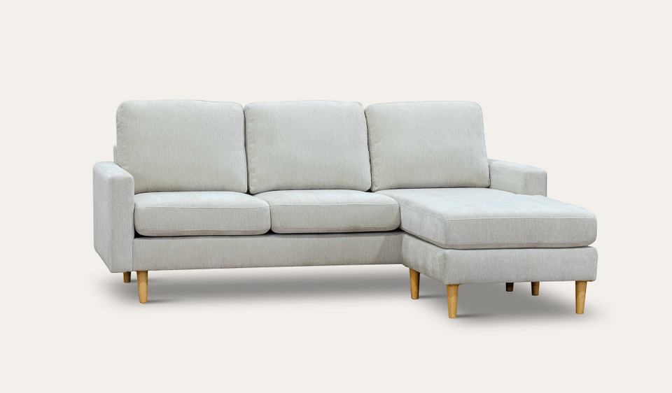 Condo 3 seat reversible chaise lounge