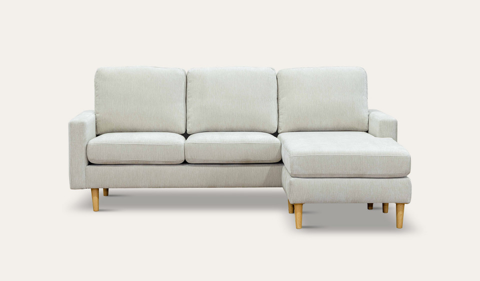 Condo 3 seat reversible chaise lounge