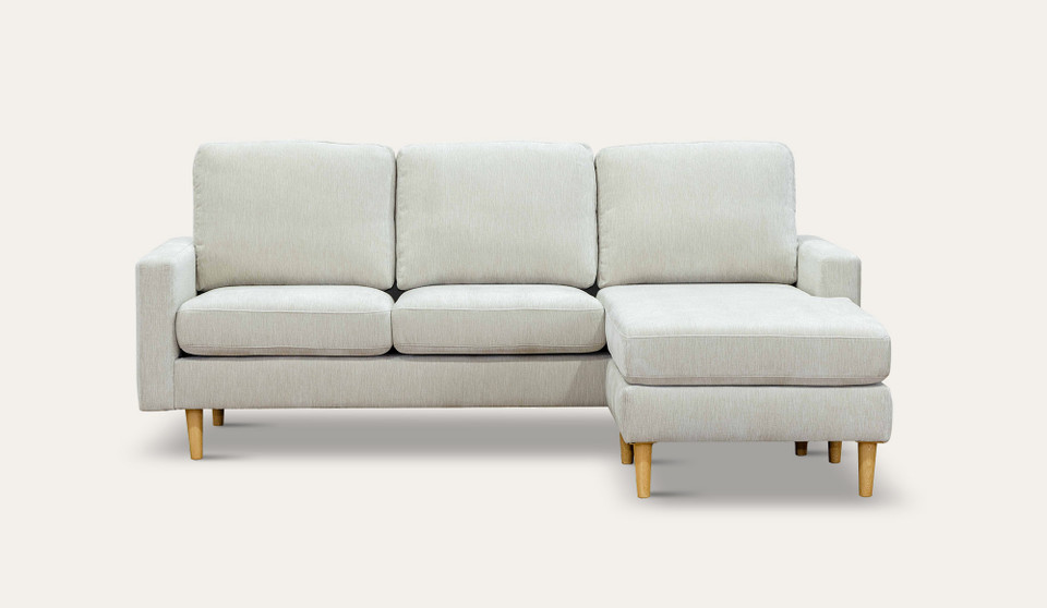 Condo 3 seat reversible chaise lounge