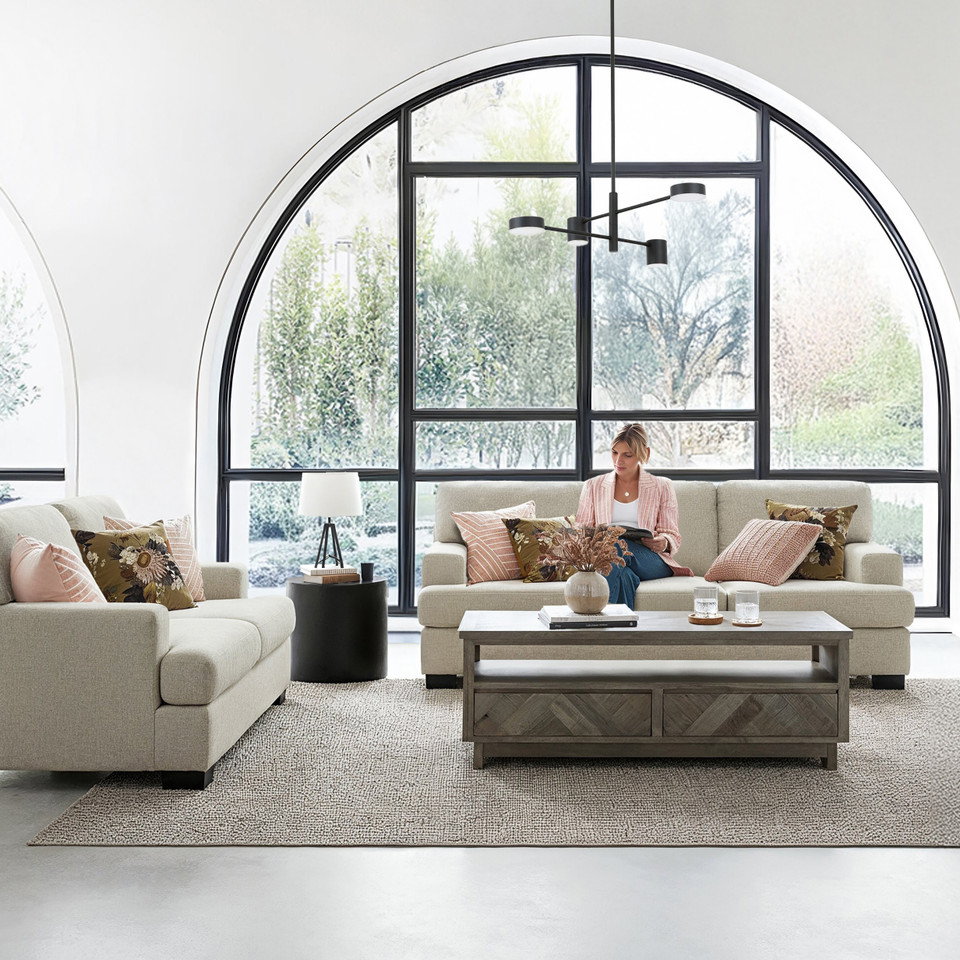 Burwood 3 + 2 seat sofa suite