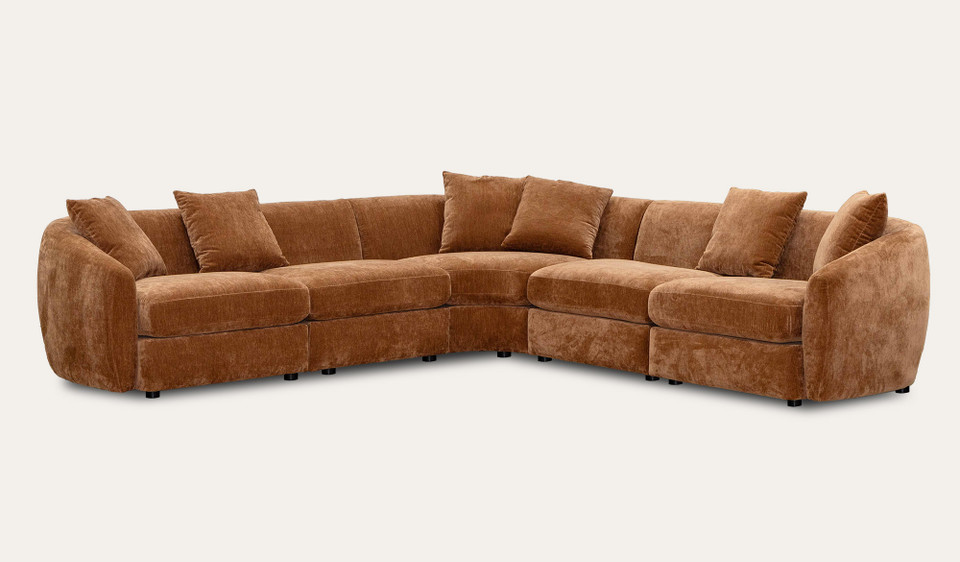 Bellevue 6 seat corner lounge