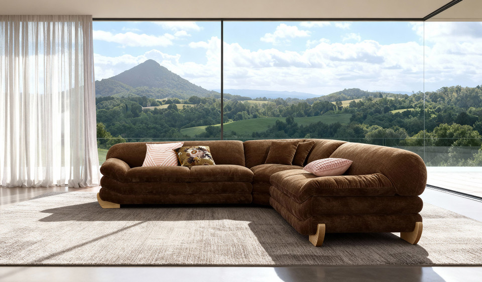 Cirrus 6 seat corner lounge