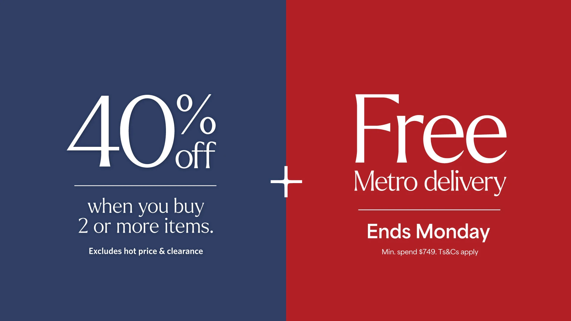 Focus on Furniture — homepage hero slide 1