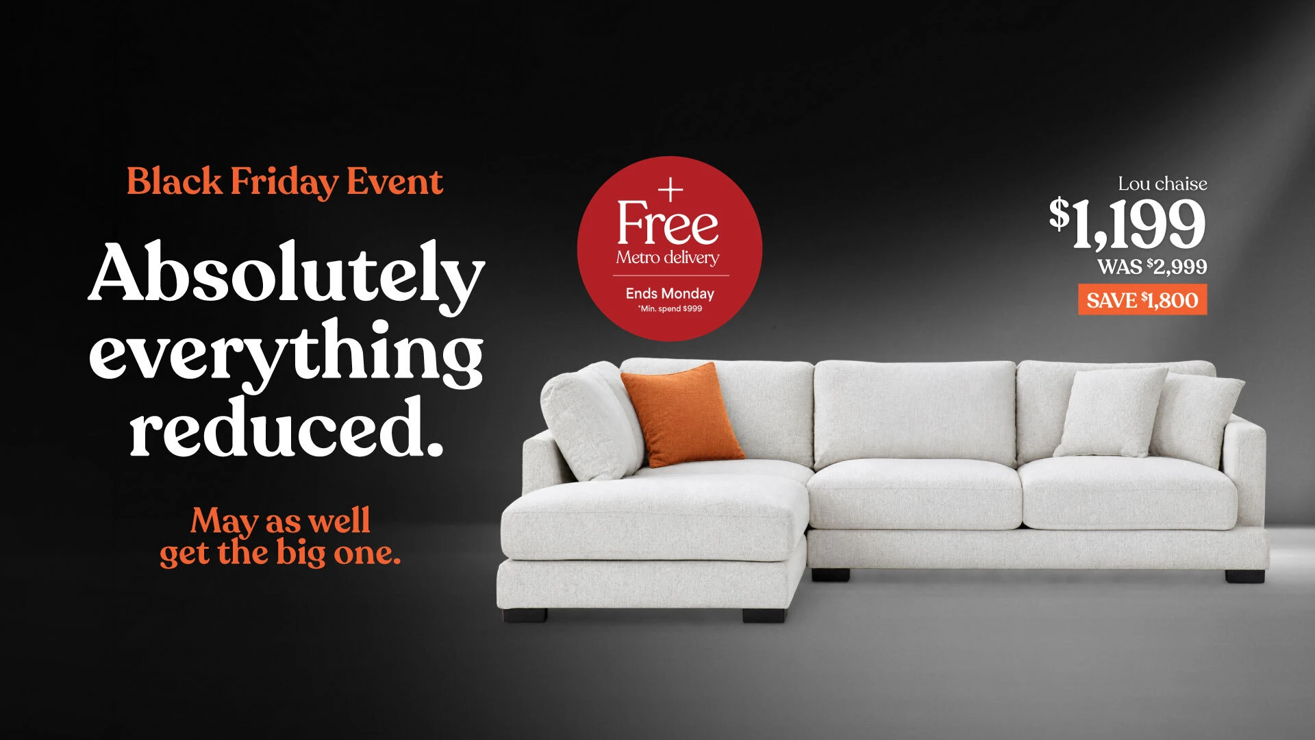 Focus on Furniture — homepage hero slide 2