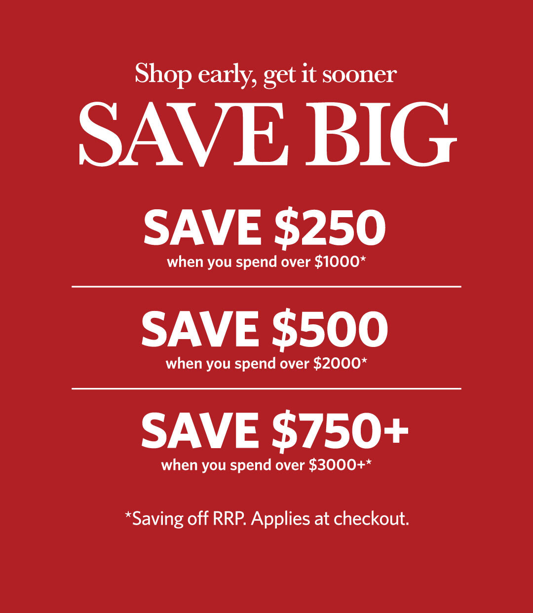 Absolutely everything reduced