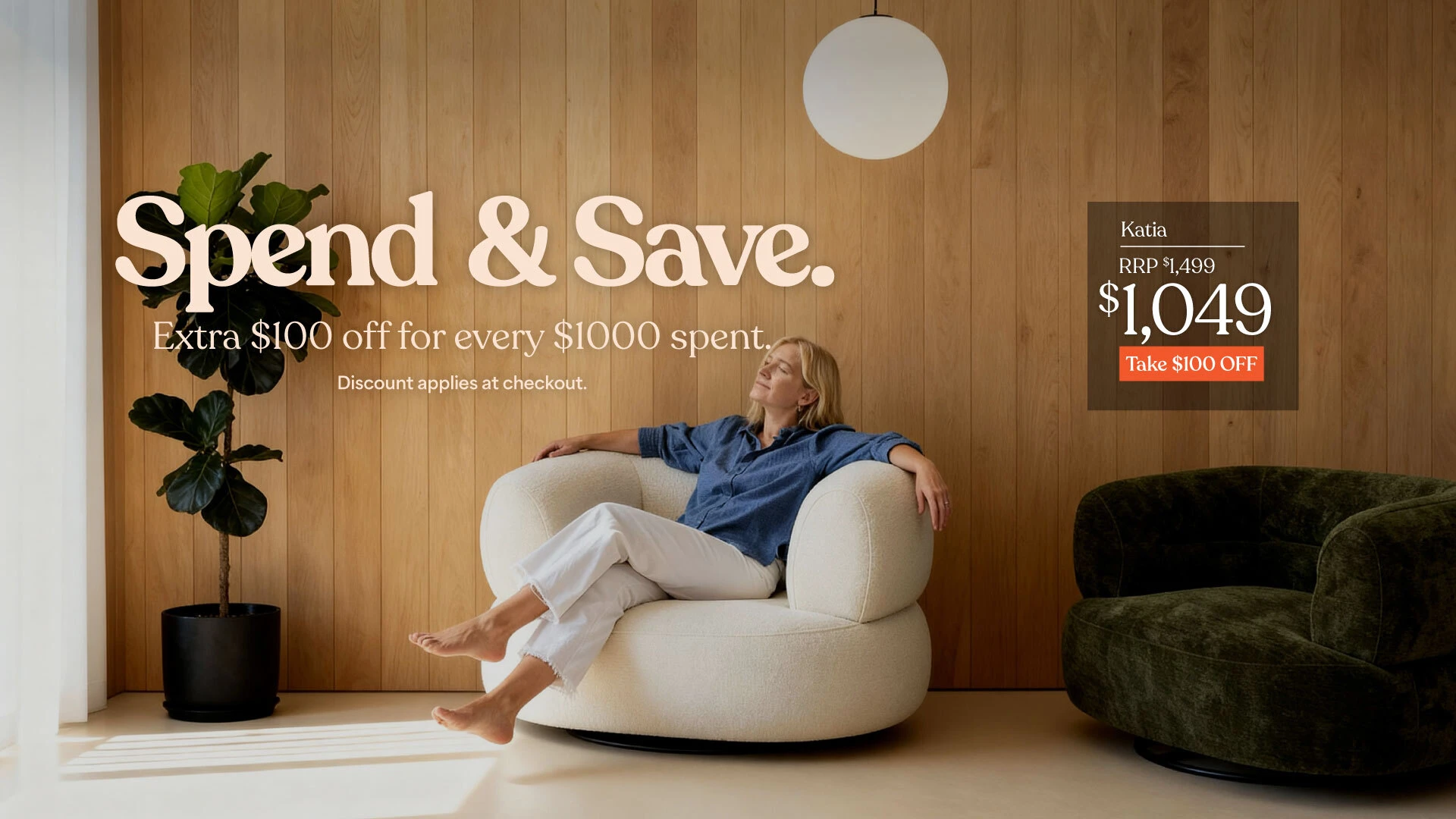 Focus on Furniture — homepage hero slide 2