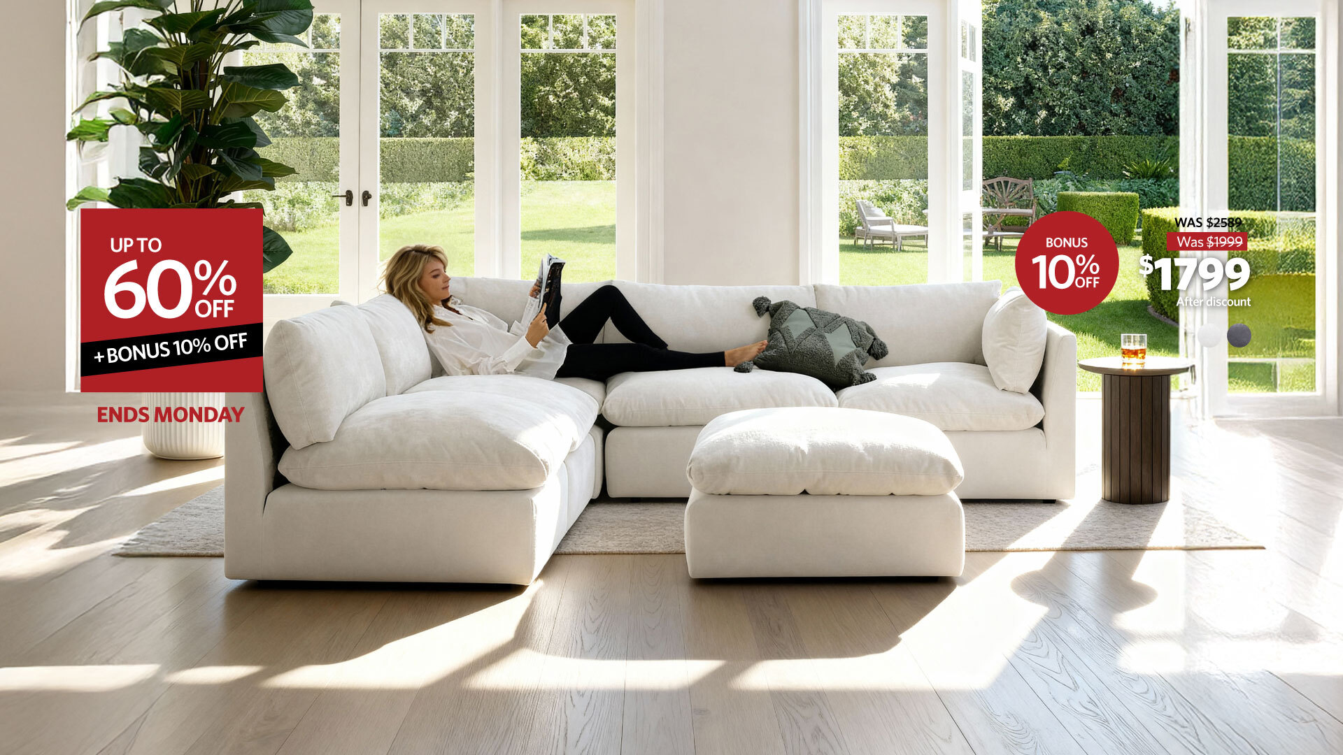 Focus on Furniture — homepage hero slide 2