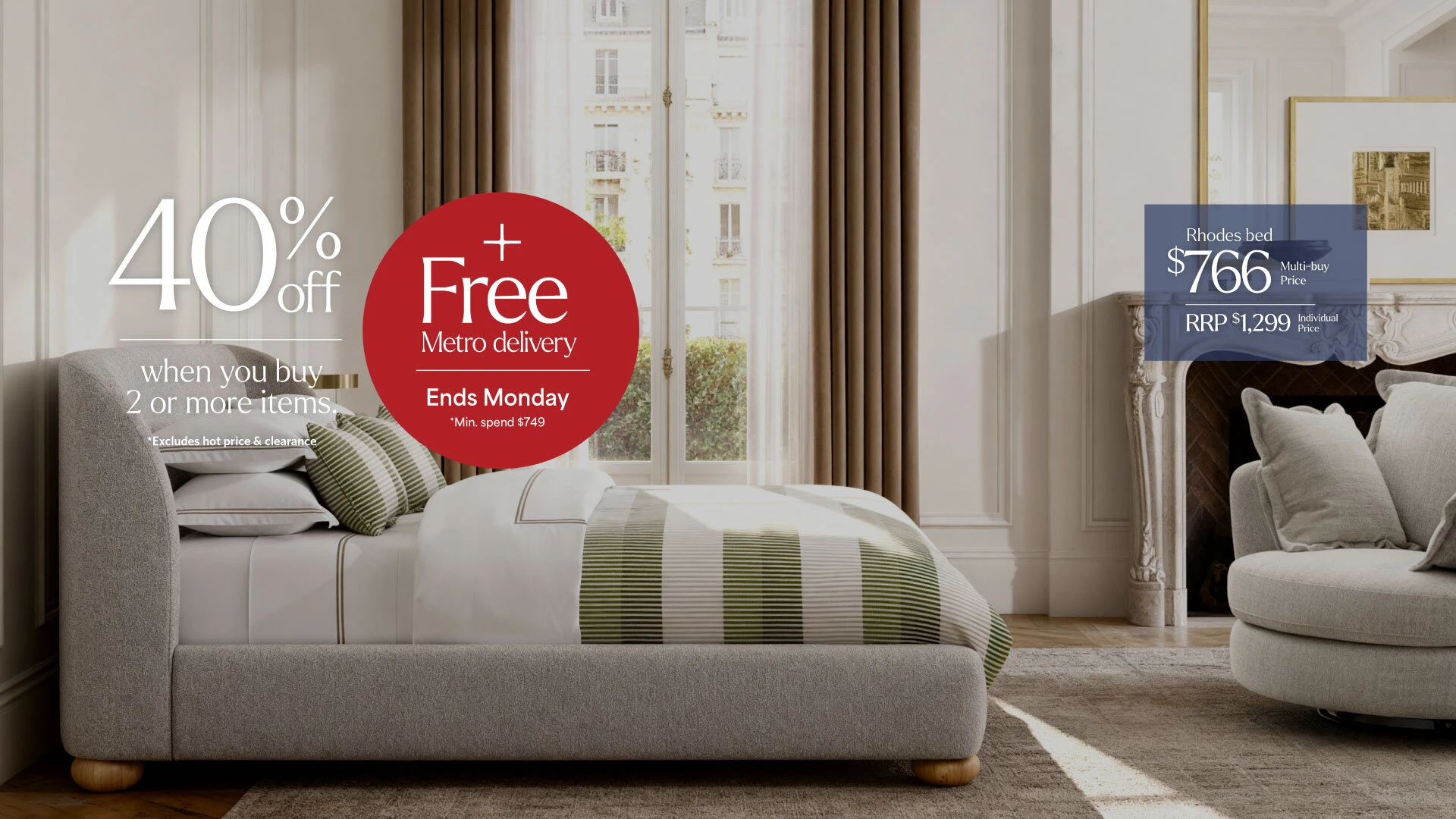 Focus on Furniture — homepage hero slide 2