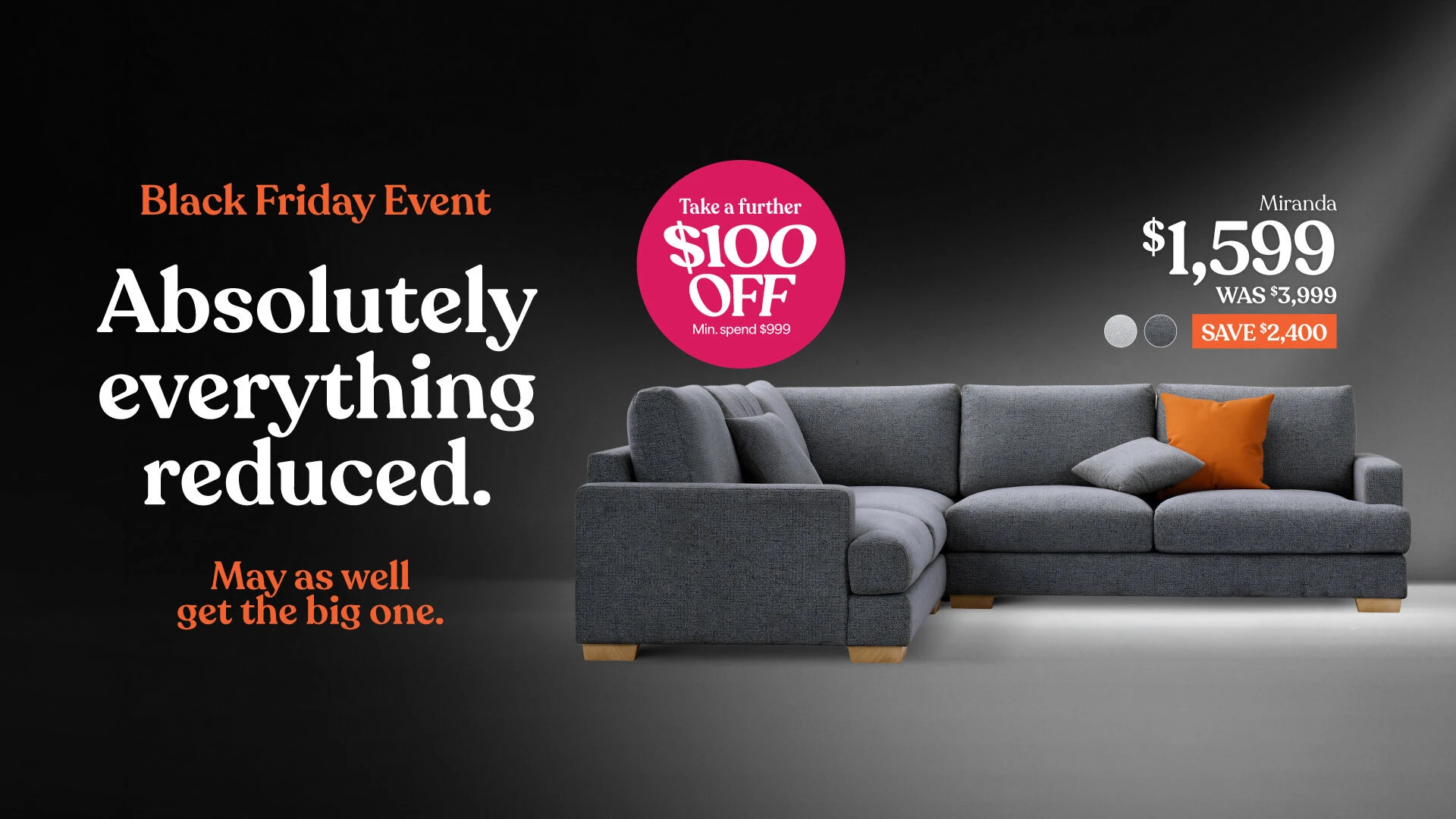 Focus on Furniture — homepage hero slide 2